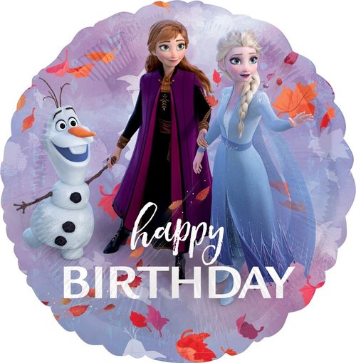 Anagram Frozen Elsa Anna and Olaf Party Supplies 8pc Birthday Balloon Decorations, BQ_4225