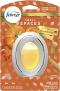 Febreze SMALL SPACES Air Freshener - Fresh-Harvest Pumpkin Scent for Cozy Atmosphere