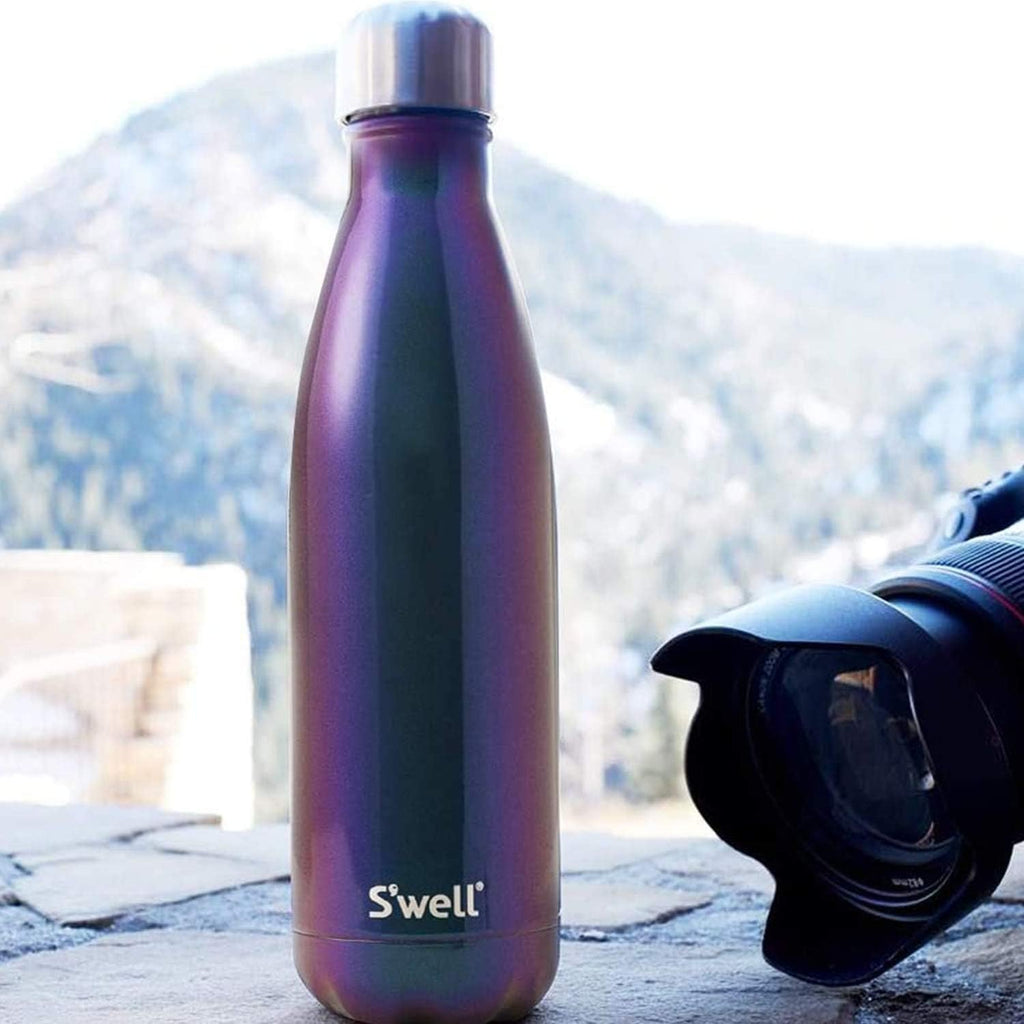 S’well Stainless Steel 17oz Water Bottle, Supernova Design, Triple-Layer Vacuum Insulation Keeps Drinks Cold 36 Hours and Hot 18 Hours, BPA Free