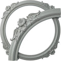 28 3/4"OD x 23 5/8"ID x 2 5/8"W x 7/8"P Flower Ceiling Ring Kit