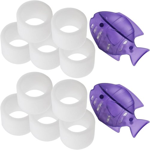 Levoit Top-Fill Humidifier Replacement Filter - 10 Filters & 2 Clean Fish for Optimal Performance