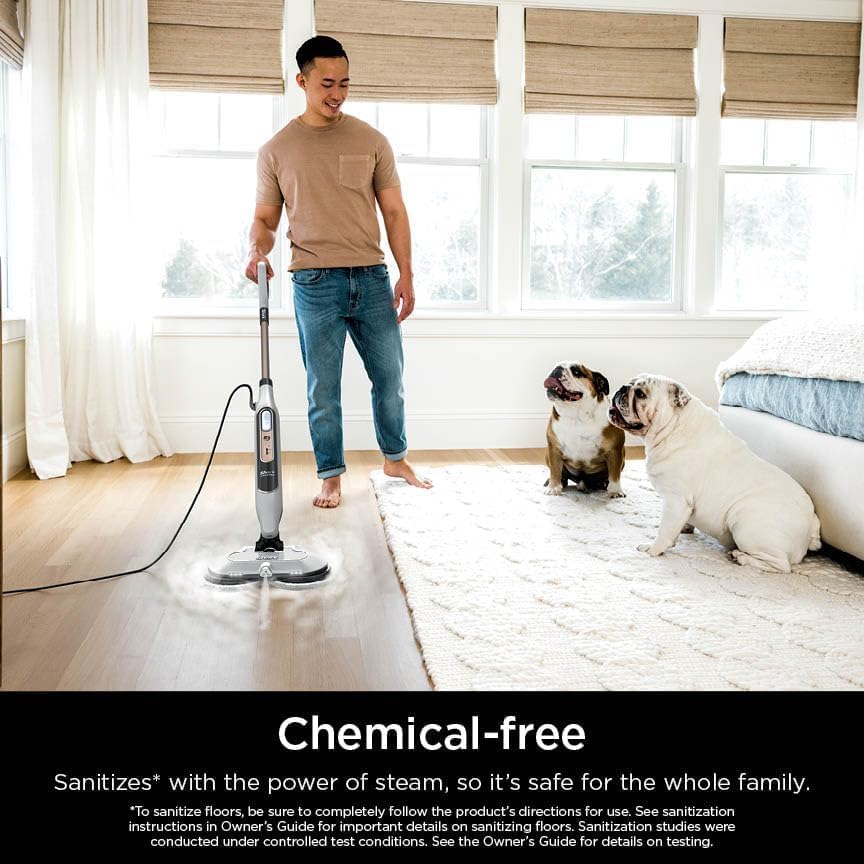 Shark S8201 Steam Mop - All-in-One Hard Floor Cleaner with Steam Blaster & LED Headlights - Bronze
