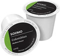 Solimo Medium Roast Colombian Coffee Pods - Compatible with Keurig 2.0 | 100 Count