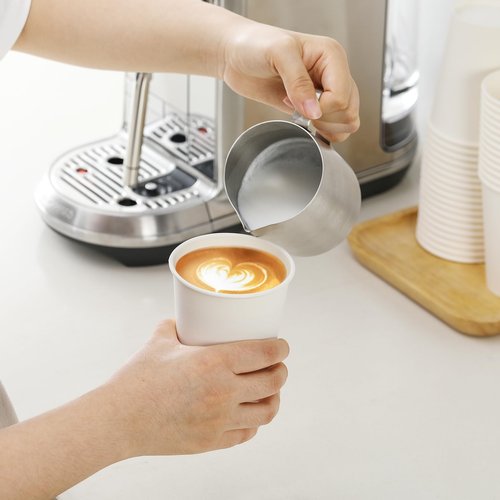 AOZITA 1200 Pack 8 oz Paper Coffee Cups, Disposable White Paper Hot/Cold Beverage Drinking Cup for Water, Juice, Coffee, Tea