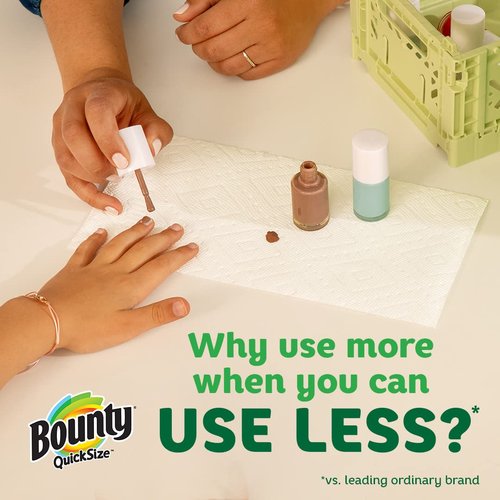 Bounty Select-A-Size Paper Towels, 8 Double Plus Rolls White, 113 Sheets Per Roll