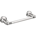Delta Saylor (1-Pack) 8'' Towel Rack for Bathroom Polished Chrome Towel Bar for Bathroom Wall Hand Towel Holder Rod Wall Mounted Kitchen Towel Holder 73508