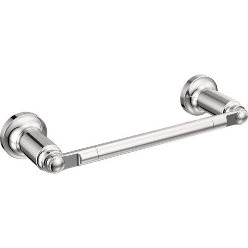 Delta Saylor (1-Pack) 8'' Towel Rack for Bathroom Polished Chrome Towel Bar for Bathroom Wall Hand Towel Holder Rod Wall Mounted Kitchen Towel Holder 73508