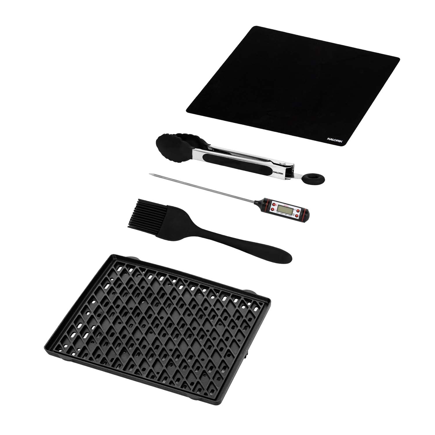 Kalorik MAXX Grillmaster 5-Piece Grilling Essentials Set, in Stainless Steel (KIA 51140)