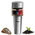 Audoyon Portable Rapid Coffee Maker – 2-6 Min Quick Brew Electric Coffee & Tea Infuser Makes Smooth, Low-Acid Coffee, 16oz Stainless Steel Travel Cup for Camping, Office, Hiking, Beach, Hotel, RV