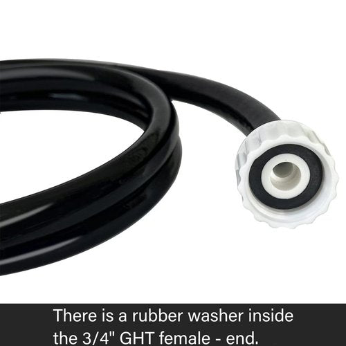 12FT Dehumidifier Drain Hose With 3/4 Inch FHT Connector, Leak-Proof, Kink-Free, Perfectly Compatible With Most Dehumidifier Brands