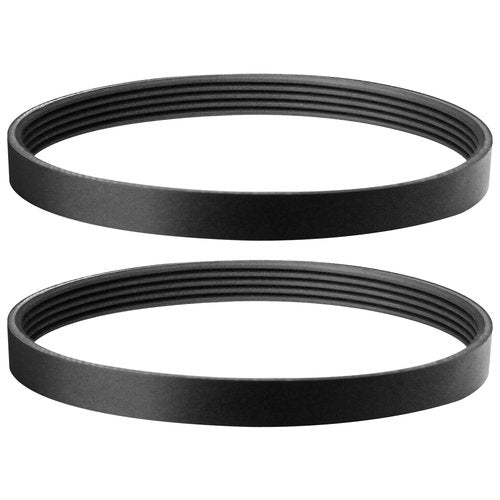 HASMX R15364B Serpentine Belt Fits for Vacuum Model PN12 Powerheads with The Grooved Motor Shaft, 2-Pack