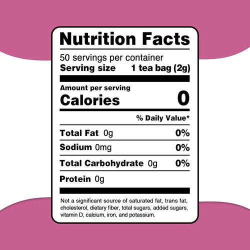 Fullchea Red Clover Tea Bags - 50 Non-GMO Teabags | Caffeine-Free & Rich in Antioxidants for Wellness