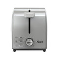 Oster 2-Slice Toaster with Extra Wide Slots, Bagel Toaster, Stainless Steel