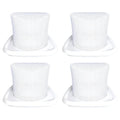 Rstartree HNVCF10 Filters for Black and Decker HNVC215B10, HNVC215B12AEV, HNVC220BCZ00, HNVC220BCZ01, HNVC115JB06, HNVC215B12, HNVC220BCZ10, HNVC215BW52, HNVC115J, HNVC215B, HNVC220B, Washable, 4 Pack