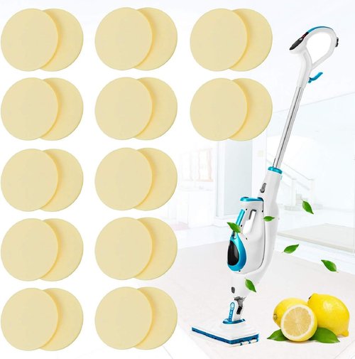 Blulu 24 Pcs Fragrance Discs Replacement Steam Mop Scent Disc Practical Fragrance Scented Pads Disc Compatible with Powerfresh and Symphony Series,Model 1940, 1806 and 1132