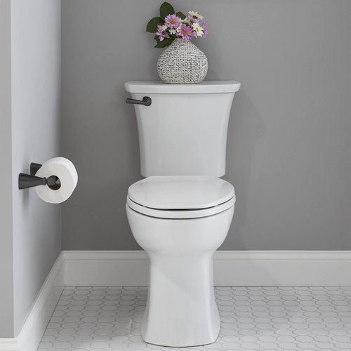 American Standard 7018230.243 Edgemere Toilet Paper Holder, Matte Black