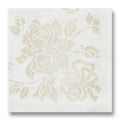 Hoffmaster 125046 Linen-Like Select Unembossed Dinner Napkin, 1/4 Fold, 17" Length x 17" Width, Gold Prestige (Case of 300)