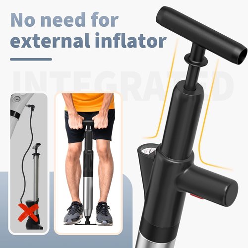 VEUIEIZT Toilet Plunger, High-Pressure Toilet Snake, Clog Remover, Heavy-Duty Air Drain Unclogger with Visual Barometer, Powerful Drain Auger, Plungers for Bathroom