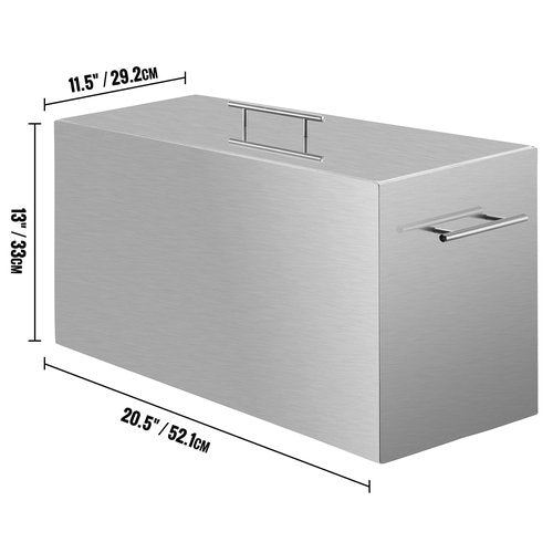 VEVOR 15 Quart Water Bath Canner - Stove Top Canning Pot with 2 Canning Racks, 304 Food Grade Stainless Steel, Flat Bottom Brushed Design, Holds 15 Quart Jars