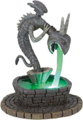 Department 56 | The Nightmare Before Christmas Village Fountain Figurine - Lit, 5 Inch, Multicolor