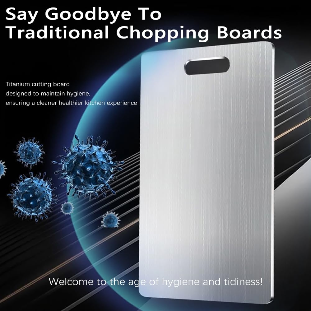 DEFEK 3 pack Titanium Cutting Boards for Kitchen -Titanium Cutting Board 107