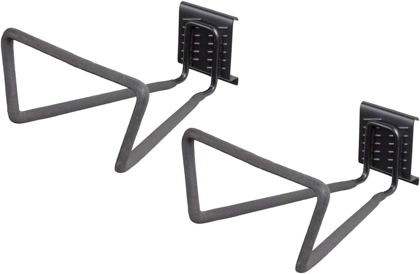 Ultrawall Heavy Duty Utility Hooks - Multi-Purpose Garage Organizer for Tools, Cords & Ladders | 2-Pack