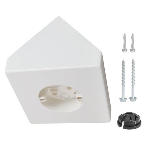 Ceiling Fan Light Fixture Mounting Box Fan Mounting Bracket FB900 Ceiling Fan Angle Mount for Cathedral Ceiling Angles of 80°and Up (1Pack)