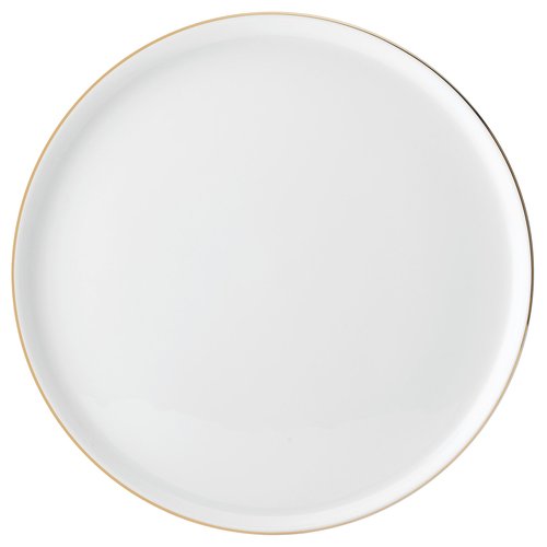 Mikasa Samantha Gold Bone China Chip Resistant 12 Piece Dinnerware Set, Servie for 4