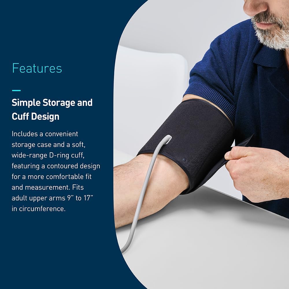 OMRON Blood Pressure Monitor - Clinically Validated Upper Arm Cuff for Home Use - Connect App Enabled