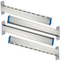 PHLKJL 4 Pack Steel Shelf Bracket,DIY Bracket,Display Bracket,Tool Shelf Support,DIY Projects,Metal Strut Channel, Slotted,Pipe Suppor,Galvanized Coating,22 in Length.