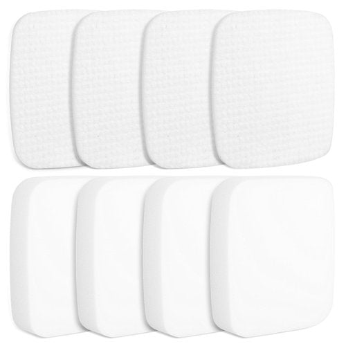 4Pack UV850 UV900 Filters Replacement for Shark Rotator Navigator Lift-Away ADV DuoClean PowerFins Upright Vacuum UV850 UV900, Compare to Part # XFFK602UKT