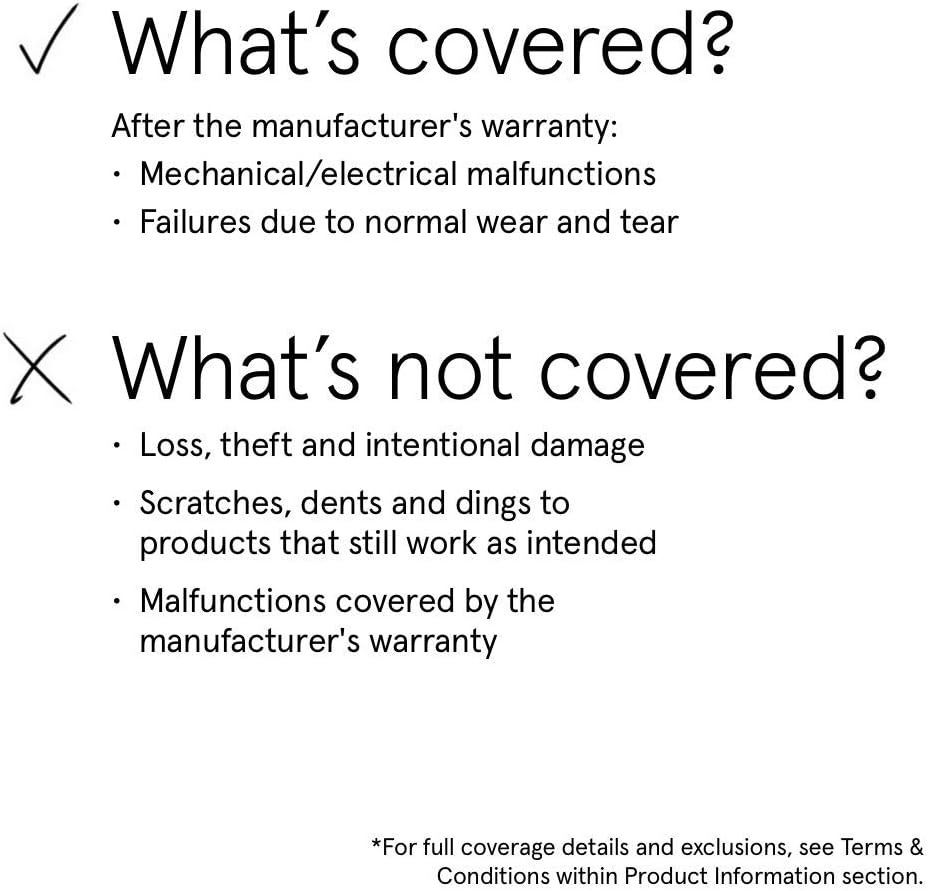 ASURION 3-Year Floorcare Protection Plan - Comprehensive Coverage for $250-$299.99