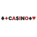 Beistle Glittered Casino Streamer, 8-1/2-Inch by 8-Feet
