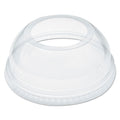 Dart DLW626 Clear Lid PET 626 Dome With Ex Lg Hole (Case of 1000), 20 oz