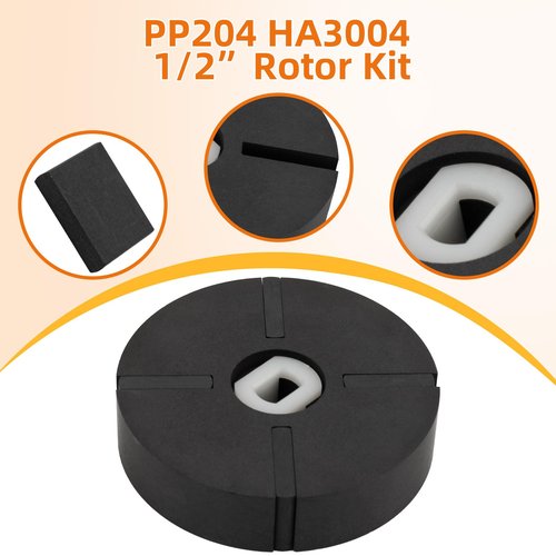 PalpitateC PP204 Space Heater Replacement Parts, HA3004 1/2" Rotor Kit for Reddy, Desa, Master Heater #70-022-0100 SP-KFA1000, 68-3043