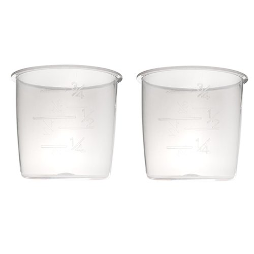 Univen 180ml PP Rice Measuring Cup Compatible with Zojirushi Rice Cookers 8-M-CUP 2 Pack