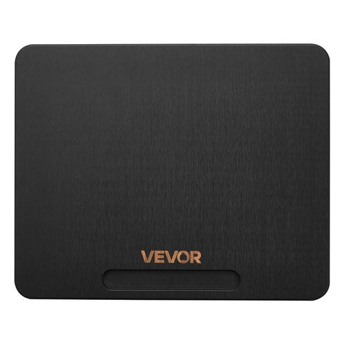 VEVOR Appliance Slider, Medium 10.5 x 13-inch, Rolling Sliding Tray with Silent Rubber Wheels & Hollow Handle, Easy to Clean, Appliance Rolling Tray for Coffee Maker, Kitchen Countertop, Black