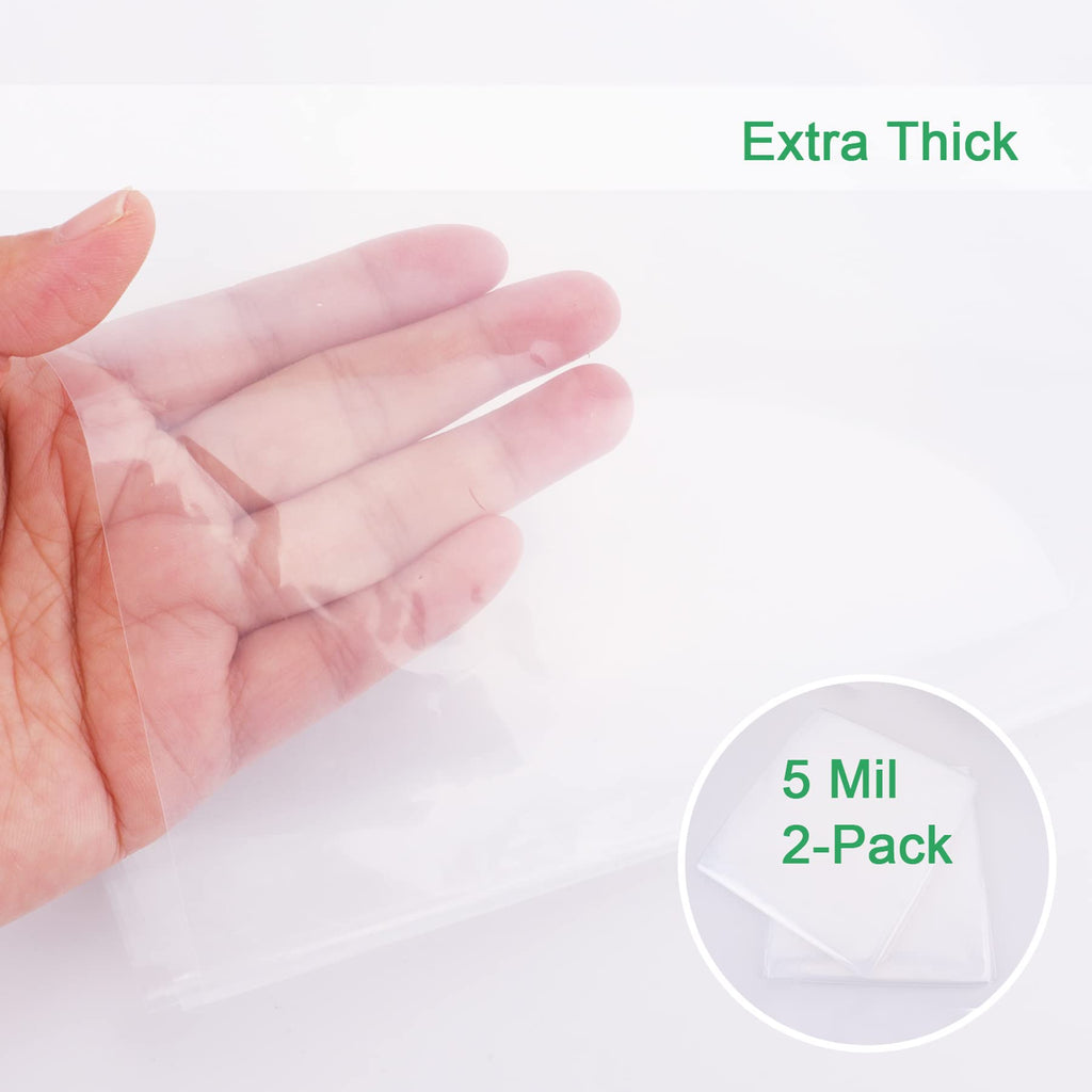 Lauliven 2-Pack Mattress Bag for Moving - King Size Mattress Storage Bag - 5 Mil Heavy Duty - Extra Thick Mattress Cover Protection - 94 x 96 Inch