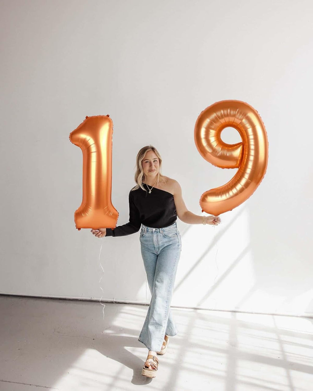 Orange Number 0 Balloon - 40 Inch Birthday Decoration for Milestone Celebrations | Party Supplies