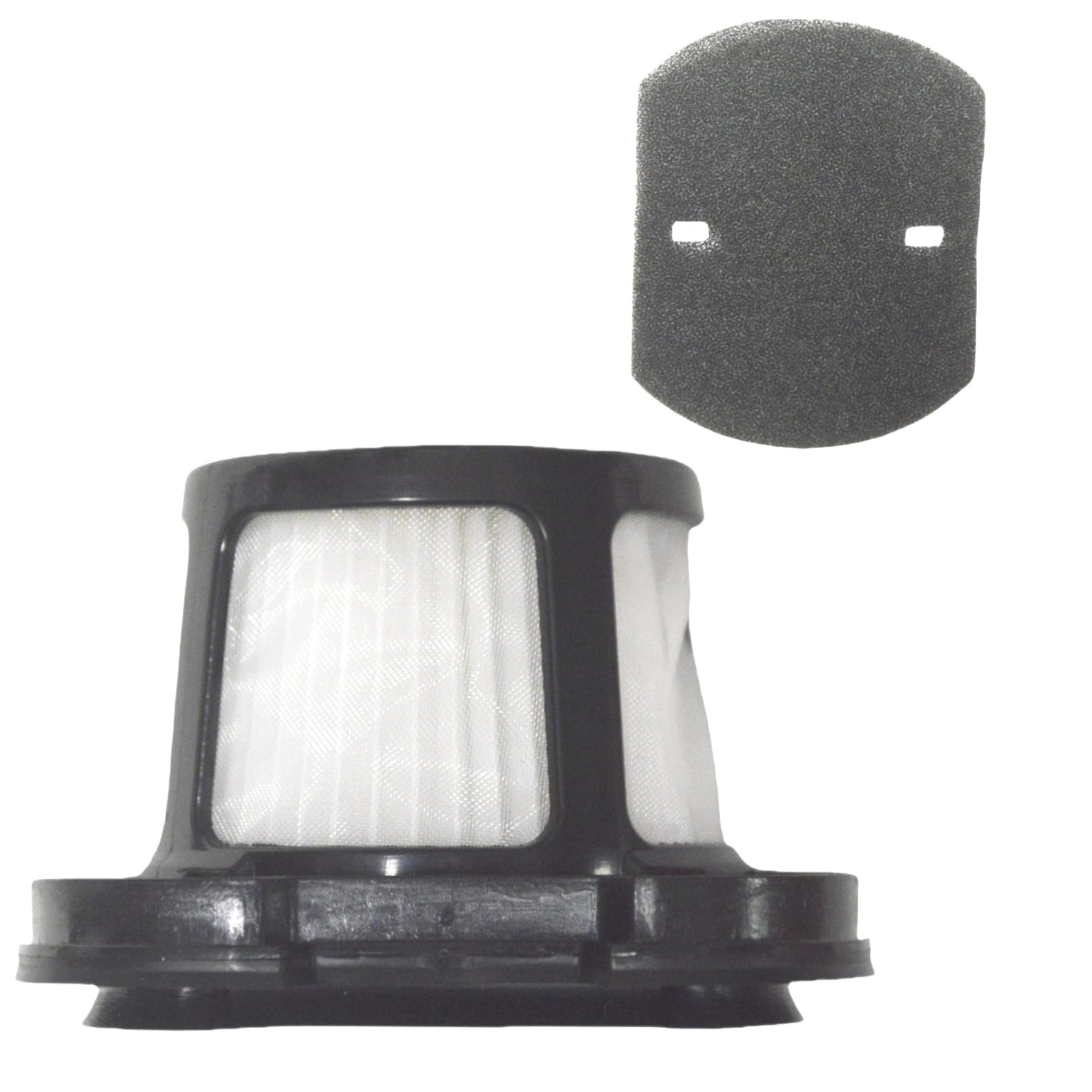 Replacement Filters for Bissell Pet Hair Eraser Cordless Hand Vacuums (2284W, 2390, 2389, 2057&More) - Replaces #1614212, #1614203, #1614204-4 Mesh + 4 Foam, 3-Stage Filtration, Washable, Easy Install