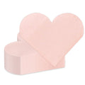 Valentine's Day Party Supplies, Disposable Love Napkins Heart Shaped Napkins for Valentine's Day Engagements Wedding Anniversaries Bridal Showers Birthday Decorations, 3 Ply / 50 Count/Blush
