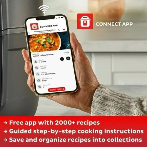 Instant Pot 8Qt Chef Series Multi-Cooker - 8-in-1 Pressure, Slow, Rice & More for Quick Meals