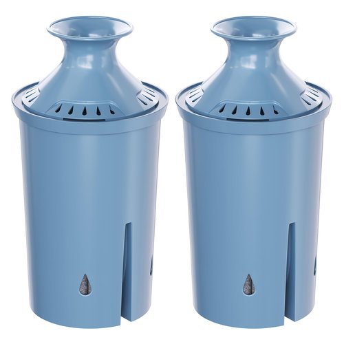 Fil-Fresh 2-Pack Replacement Water Filter for Brita Pitchers and Dispensers, Replaces BritaElite Water Filter, NSF 53 & 42 Certified, Reduce Lead, Chlorine, Heavy Metals, Lasts 6-Month