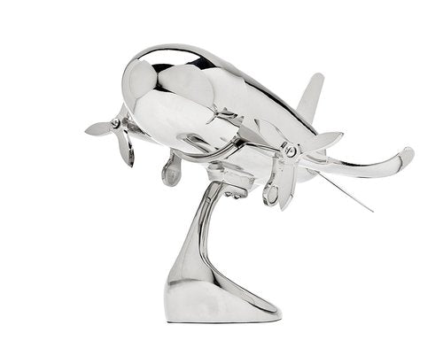 GODINGER SILVER ART Airplane Shaker on Stand