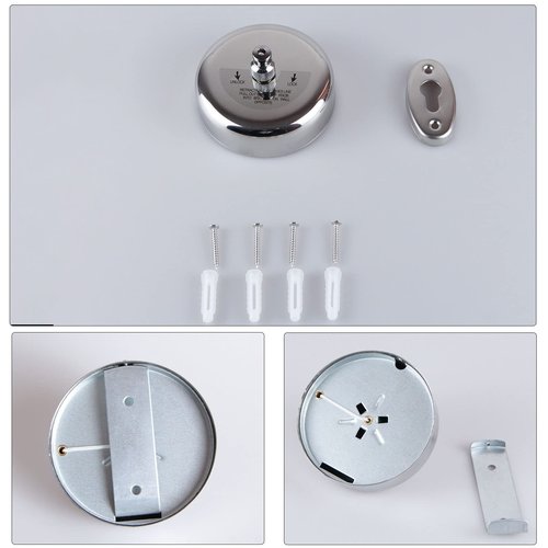 JHHSYU Retractable Clothesline 304 Stainless Steel Durable with Heavy Duty Adjustable Rope Shower Clothes Line for Outdoor and Indoor