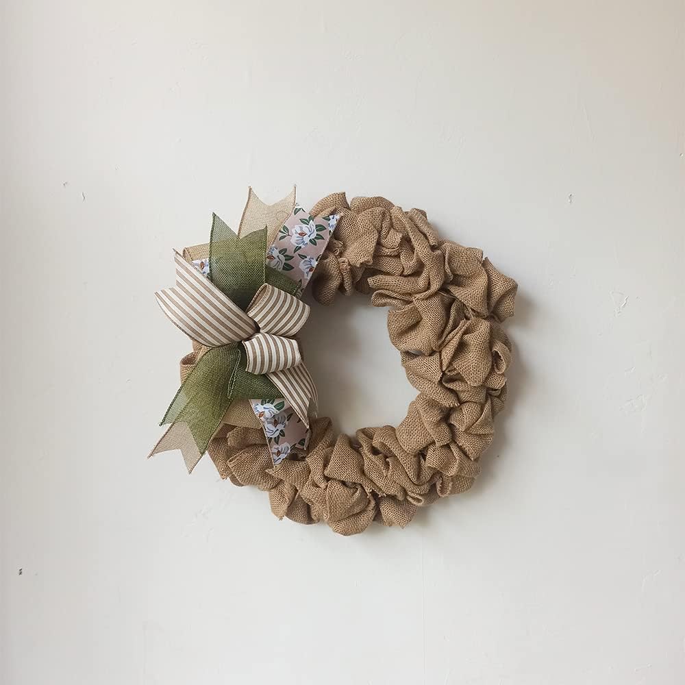 Regine Switzerland Rustic Wreath Bow - Vintage Farmhouse Everyday Decor for Signs & Lanterns | Perfect for Home Hangers