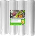 EverFresh Vacuum Sealer Rolls - 11" x 25' | 15% Thicker, BPA Free | 4 Pack Compatible with FoodSaver
