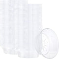 PLASTICPRO Premium Heavy Weight Crystal Clear Disposable Hard Plastic Plate (240, 10 Ounce Bowls)