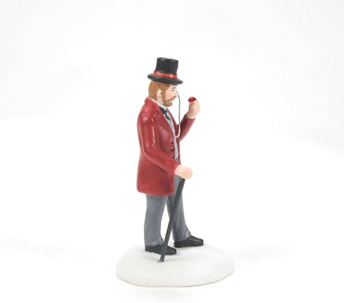 Department 56 | Dickens Village 40th Anniversary Figurine - Handcrafted Porcelain Mini Decor, 2.7 Inch