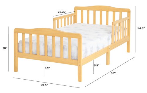 Suite Bebe Blaire Toddler Bed, Natural Pine